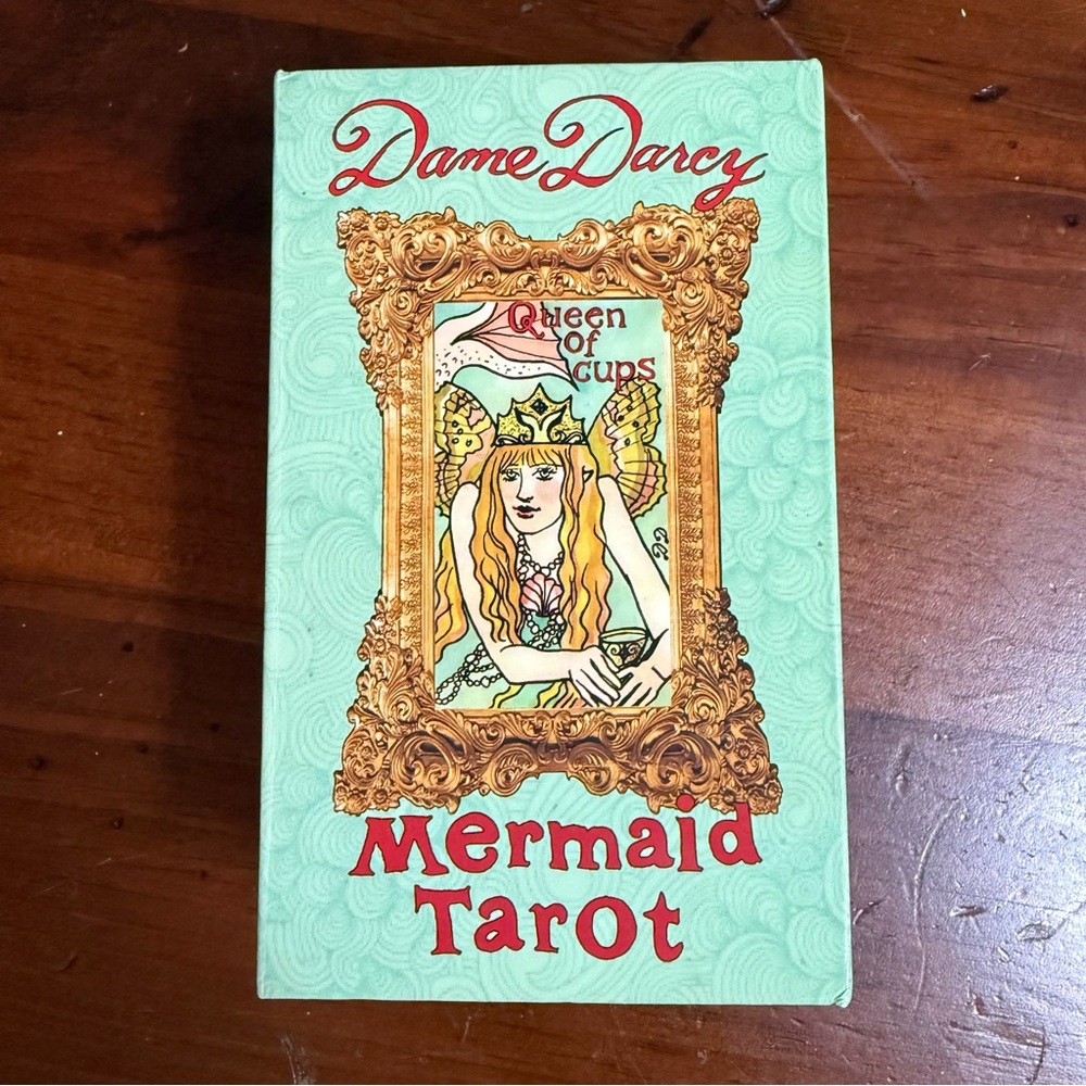 Dame Darcy Mermaid Tarot Deck OOP Gold Edition Deluxe Box HTF Tarot
